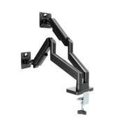 Gembird nosac za dva monitora MA-DA2-06, nosac za sto, 17 do 32, do 10 kg, crni