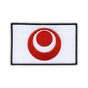 shumee Našitek Zastava Okinawe - večji - Podlaga za likanje/toplotno varjenje - Vezen našitek/značka/emblem