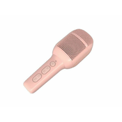 CELLY KIDSFESTIVAL2 karaoke mikrofon sa zvucnikom u pink boji (KIDSFESTIVAL2PK)