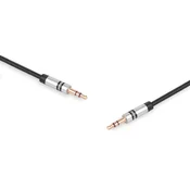 shumee AUX kabel 3,5 stereo vtič - 3,5 stereo vtič slim vitalco 5,0 m
