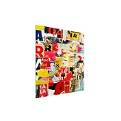 shumee Steklena deska za rezanje 45x52 Pop Art
