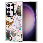 Infostyle Ovitek MOSNOVO za Samsung Galaxy S23 Ultra - Space Cat