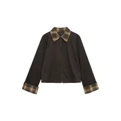 VERO MODA Prehodna jakna VMREN VICKY konjak / kapučino / temno rjava