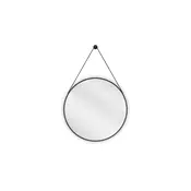 Mexen String okroglo kopalniško ogledalo 60 cm, črn okvir - 9854-060-060-000-70