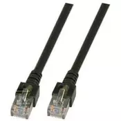 slomart Patchcord RJ45 SF/UTP cat. 5e PVC CCA črn 1.5m
