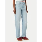 Tommy Jeans Jeans hlače Kira DW0DW23106 Svetlo modra Slim Fit