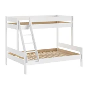 Bela pograd otroška postelja z letvenim dnom 140x200/90x200 cm Primo – Vipack