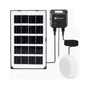 Aigostar - LED solarno svetlo LED/35W/12V 3000 mAh 6500K precnik 16,8 cm