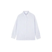 Scalpers Bluza New Boppy svetlo modra/bela