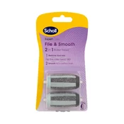 Scholl Expert Care File & Smooth 2in1 Roller Heads pedikura 2 kos