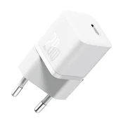BASEUS glavni punjac s Type-C prikljuckom (20W, GaN5, PD brzi punjac) BIJELI CCGN050102