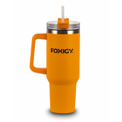 Termo skodelica za avto s slamico 1200 ml Amber