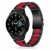 JEREMEN DOOP STAINLESS SAMSUNG GALAXY WATCH 4/5/5 PRO/6 (40/42/44/45/46 MM) BLACK/RED