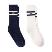 Carape za tenis Lacoste SPORT Unisex Sock 2P - navy/white