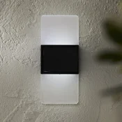 STAR TRADING LED sončna zunanja stenska luč Wally, 14x6 cm bela matirana CCT - Sodobni - Plastika