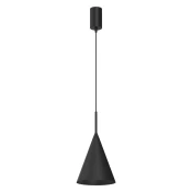 Luster na kablu CAPITAL 1xGX53/15W/230V precnik 17 cm crna