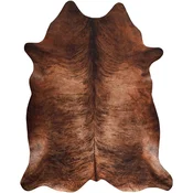 Rugsx Umetna kravja koža, Krava G5067-3 Rjava koža 100x150 cm Kostanjeva