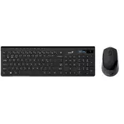 Set Genius SlimStar 8230 tipkovnica + miš, bežični BT + 2.4GHz, crni