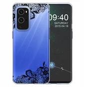 TPU gel ovitek Black Flower za OnePlus 9 Pro
