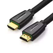 Ugreen kabel, HDMI v2.0, 2 m, crna (40410)