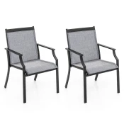 COSTWAY Set vrtnih stolov 2 kosa., (5000007133)