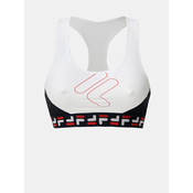 Black-and-white sports bra FILA
