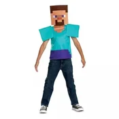 Minecraft: Steve osnovni kostum za otroke – velikost XS