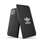 Adidas Adidas OR Booklet Case BASIC maska za iPhone 12 Pro Max - crno-bijela