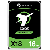 SEAGATE Exos X18 18TB 3,5 SATA3 256MB 7200 (ST16000NM000J) Enterprise trdi disk