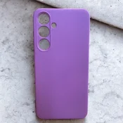 Infostyle Silikonski ovitek Softflex za Samsung Galaxy S24 Plus Vijolična/TPU silikon