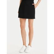 Calvin Klein Jeans Mini krilo LV047F251G Črna Slim Fit