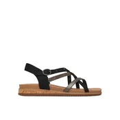 Skechers Sandali Desert Kiss Low 114713/BLK Črna