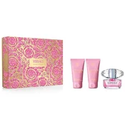 Versace bright crystal set edt50+bsg50+lumbl50