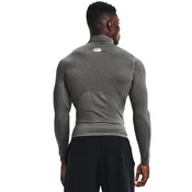 Majice Under Armour Hg Armour Comp Mock LS Carbon Heather/ Black XL