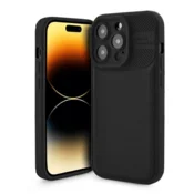 Silikonski ovitek za Xiaomi Redmi 12C - mat carbon črn