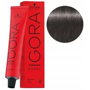 , Schwarzkopf Igora Royal barva za lase 60 ml 6-12 TEMNO BLONDIN CENDRE ASH