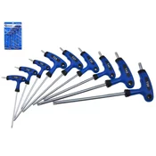 GEKO Garnitura torx ključev, tip T, 9 kosov G30587