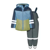 PLAYSHOES Funkcionalna obleka marine/svetlo modra/temno siva/travnato zelena