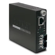 PLANET GST-802S network media converter 2000 Mbit/s 1310 nm Single-mode Black