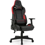 SENSE7 Gaming stol Sentinel črno-rdeč