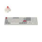 Keychron Keychron Q6 Max QMK/VIA Brezžična mehanska tipkovnica Keycaps Side-Printed Jupiter Red Q6M-P1S, (5000060434)