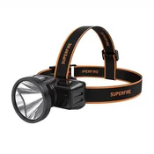 Superfire Naglavna svetilka HL51, 160lm, USB