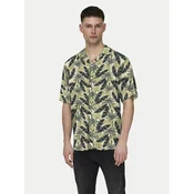 Only & Sons Srajca Wayne 22028616 Zelena Regular Fit