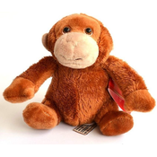 Plišana igračka Keel Toys - Majmun, smeđi, 12 cm
