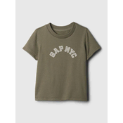 Gap NYC otroška majica s kratkimi rokavi 2YRS