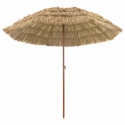 Suncobran za plažu Prirodna 255 x 255 x 255 cm