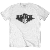 Beastie Boys B&W Logo White L Majica