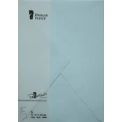 Grupo C5 PAPIRNATA KUVERTA 5 ENOT VODNO MODRA, (20870634)
