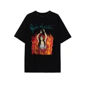 Cropp - Crna majica s printom Jane’s Addiction - CRNO