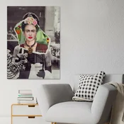 Wallity Dekorativna slika na kaljenom staklu, 50x70cm, Šarena